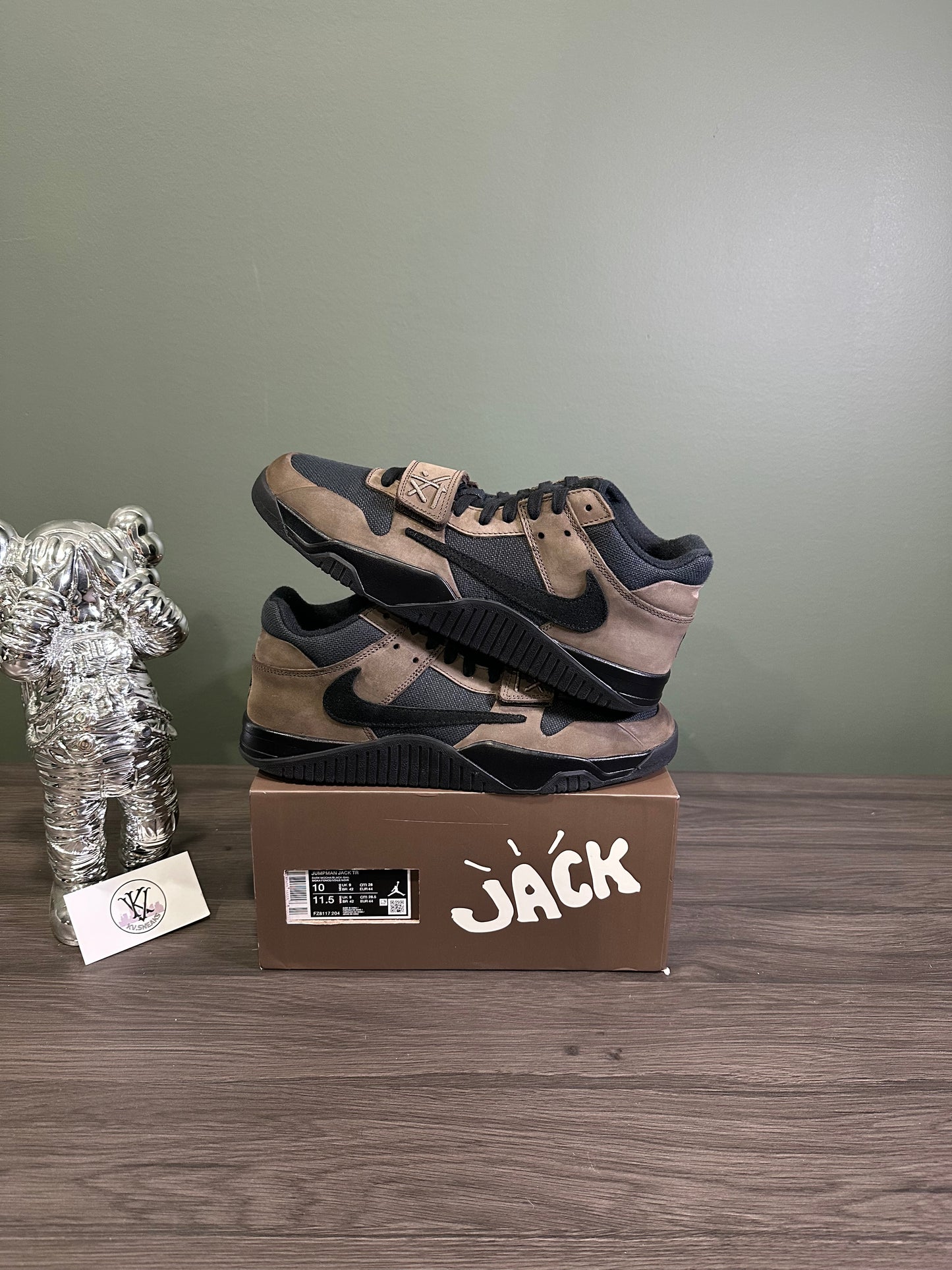 Jordan Jumpman Jack Travis Scott Dark Mocha