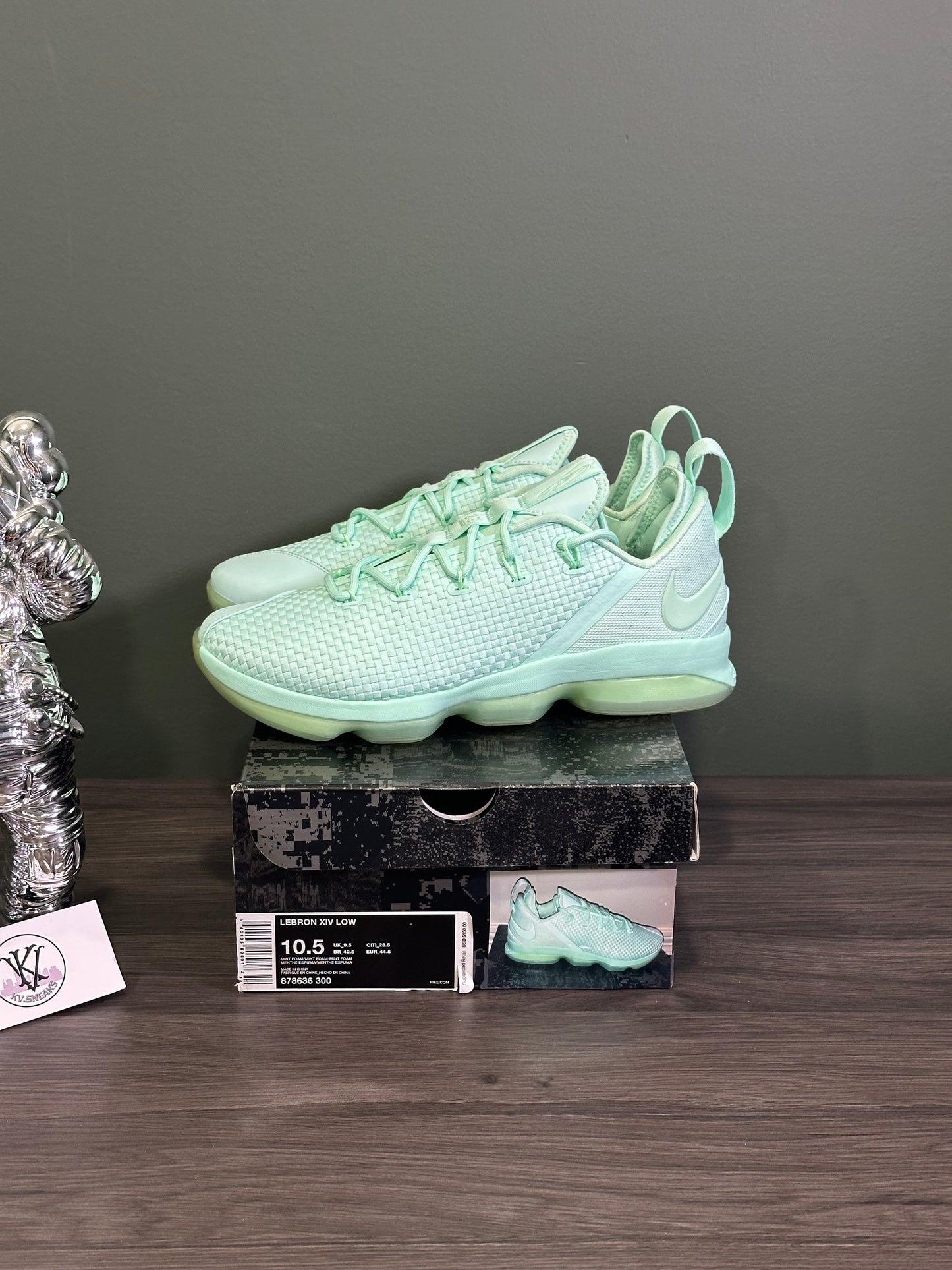LeBron 14 Low Mint Foam