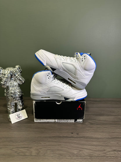 Jordan 5 White Stealth