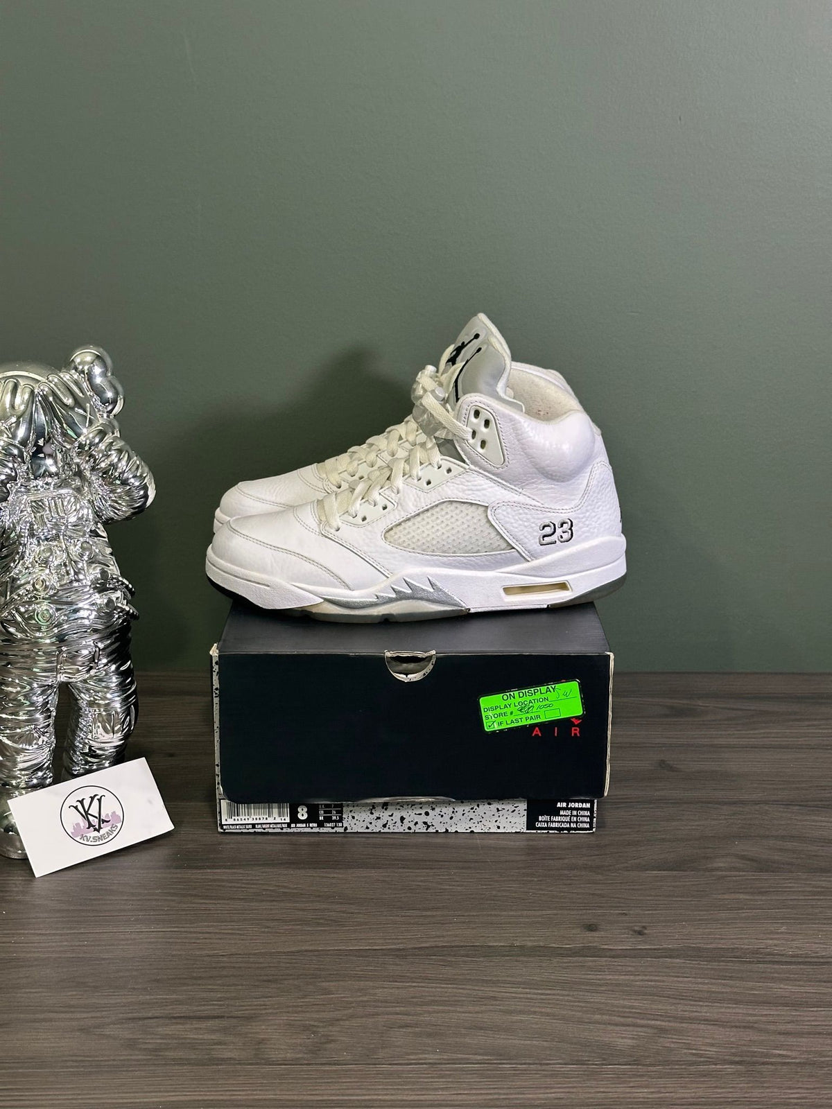 Jordan 5 Retro Metallic White (2015)