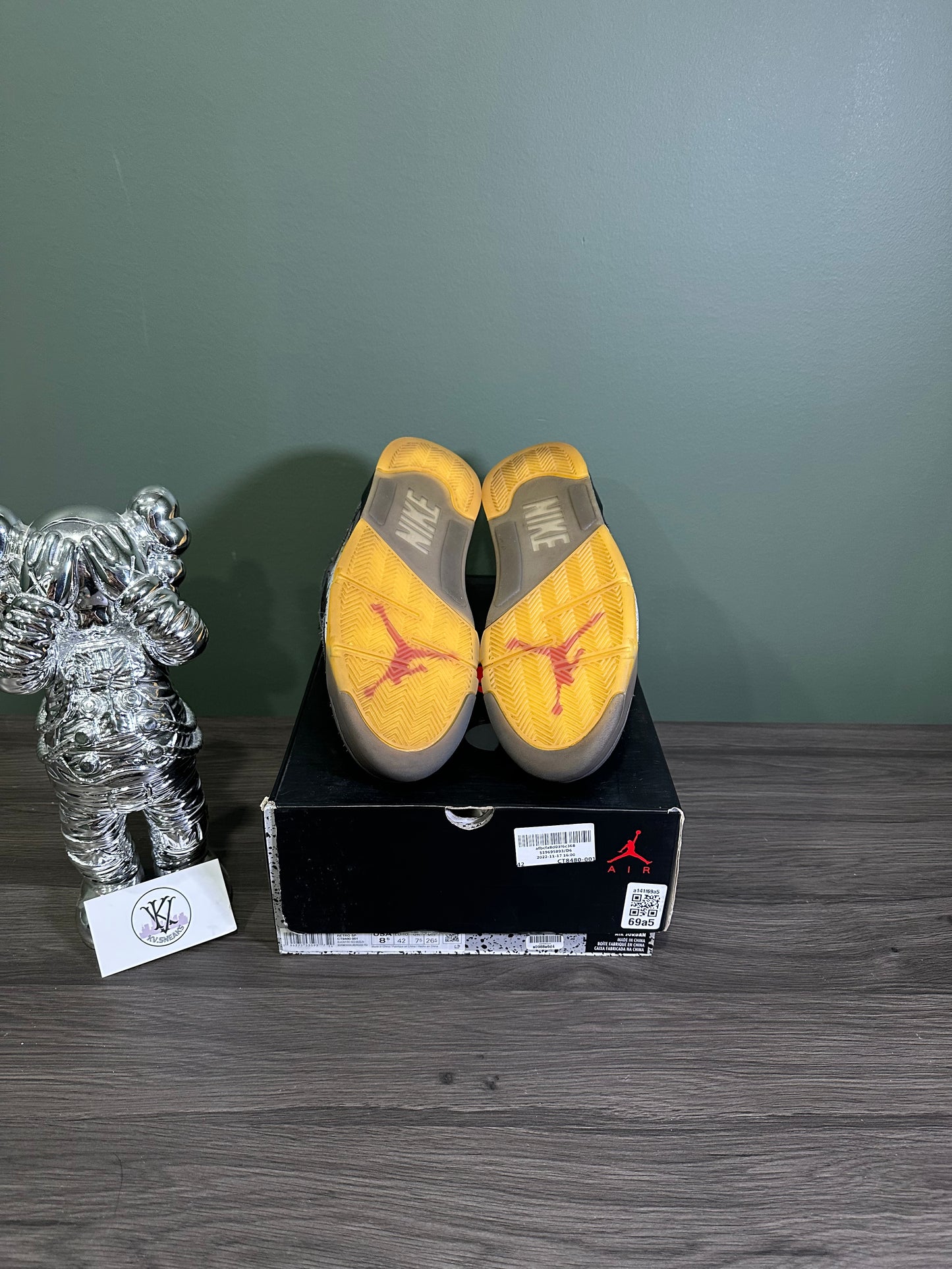 Jordan 5 Off-White Muslin