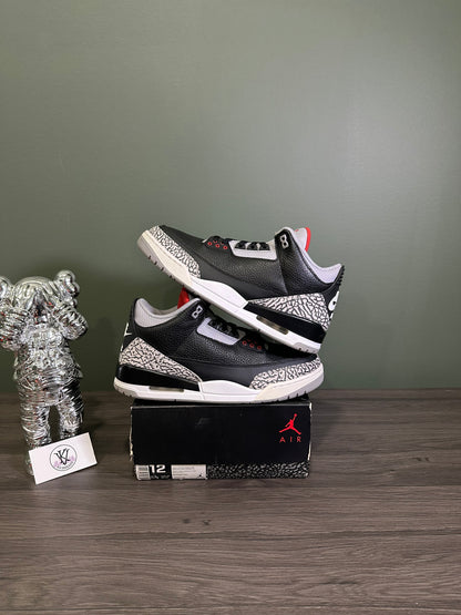 Jordan 3 Black Cement 2018