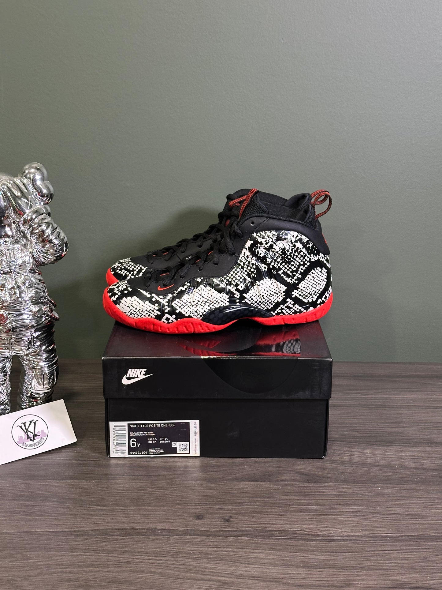 Air Foamposite One Albino Snakeskin