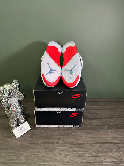 Jordan 5 Fire Red Black Tongue 2025