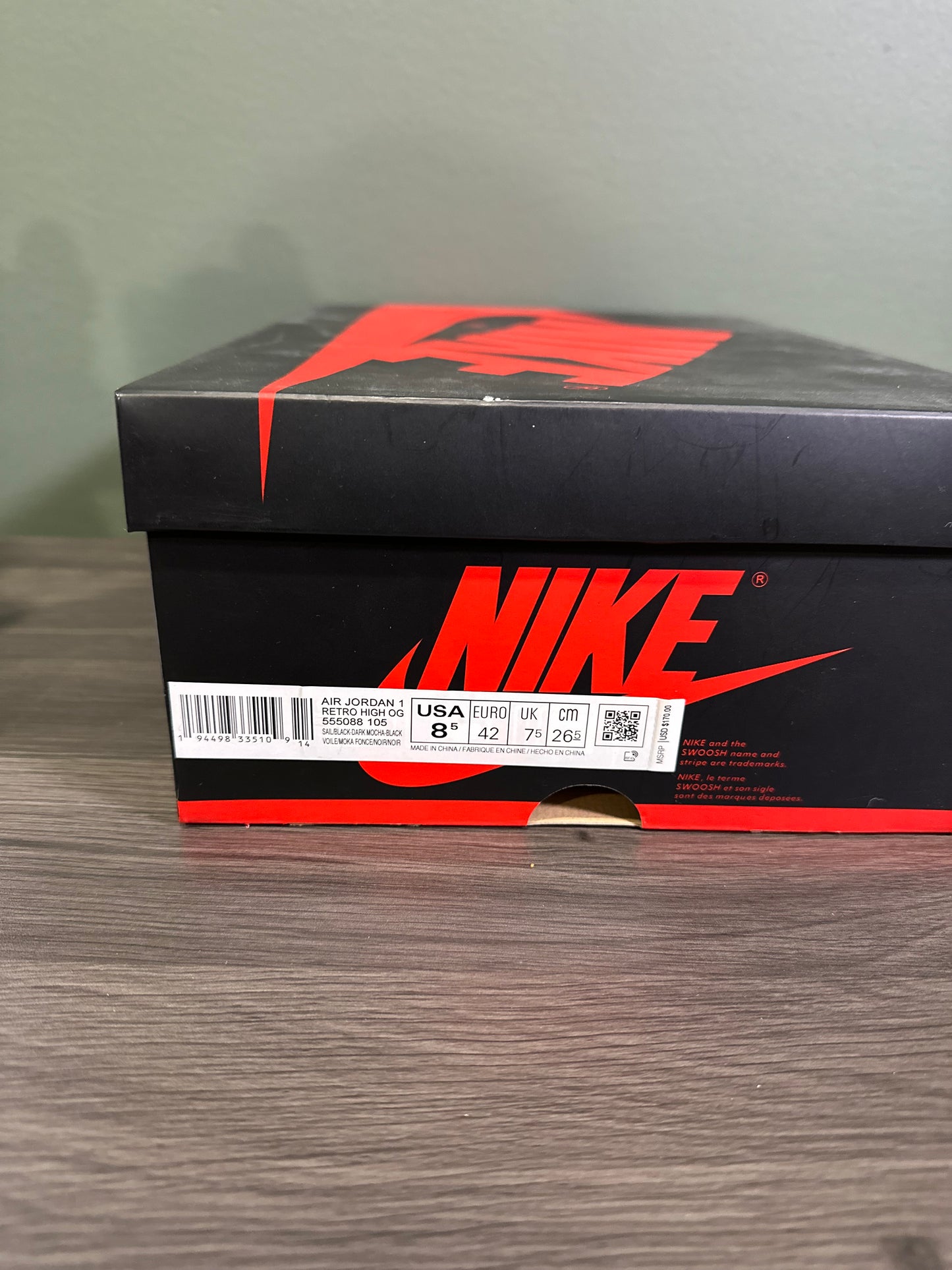 Jordan 1 High Dark Mocha