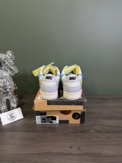 Dunk Low Off-White Lot 5