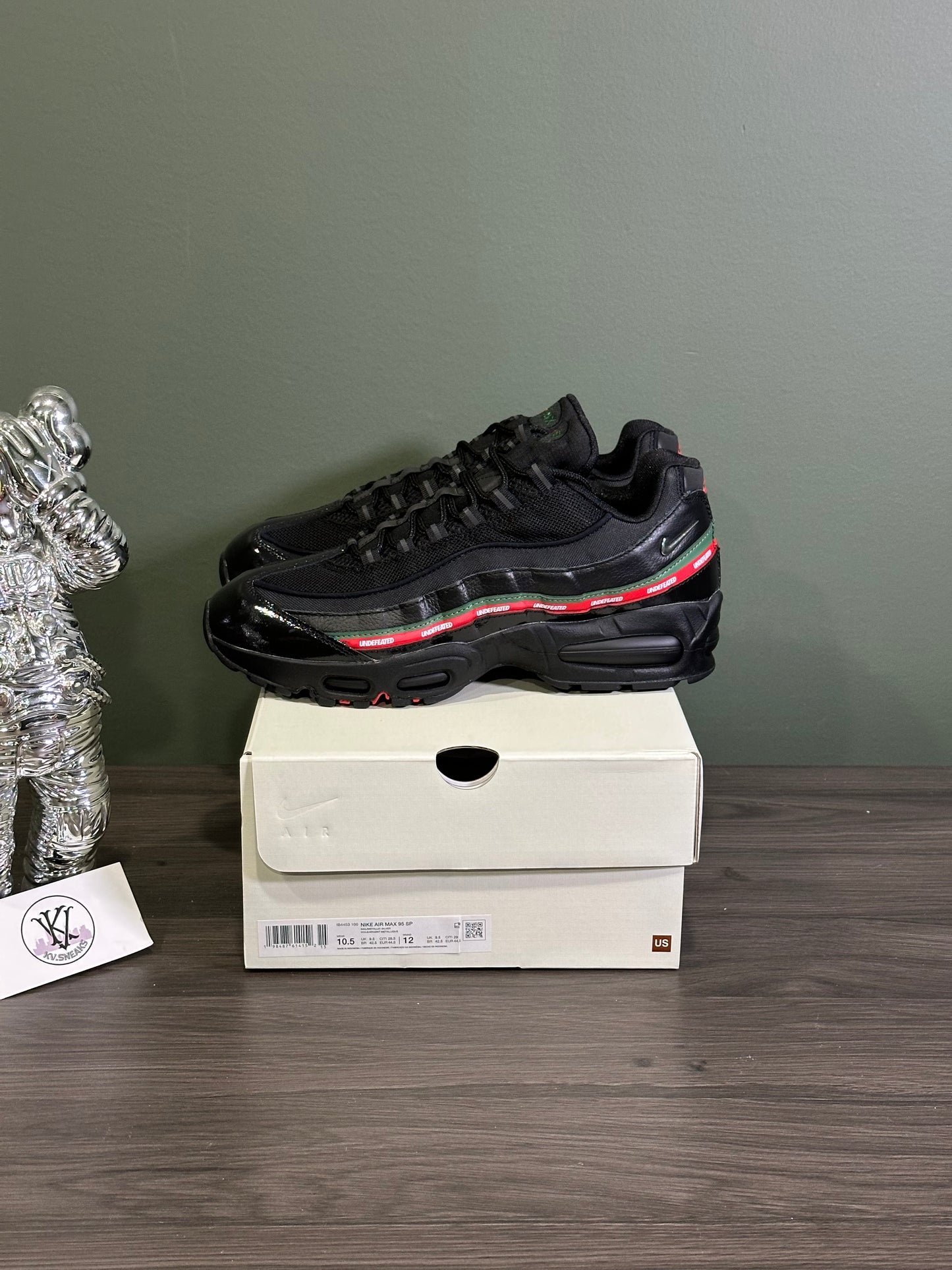 Air Max 95 Undefeated Black