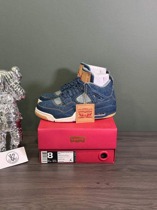 Jordan 4 Levi’s Denim (Levi’s Logo)