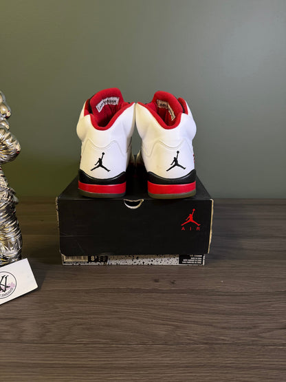 Jordan 5 Retro Fire Red Black Tongue (2013)