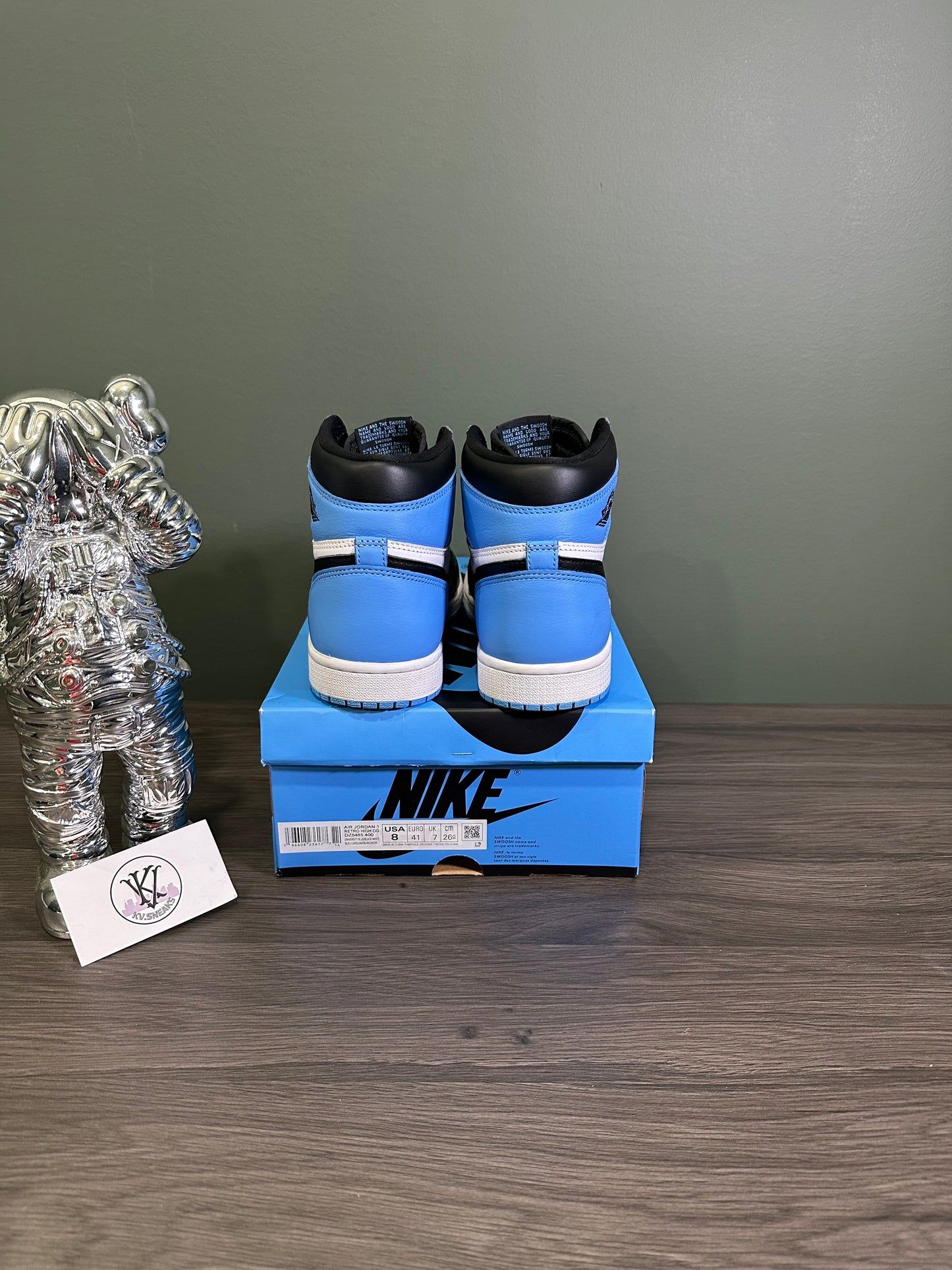 Jordan 1 High UNC Toe