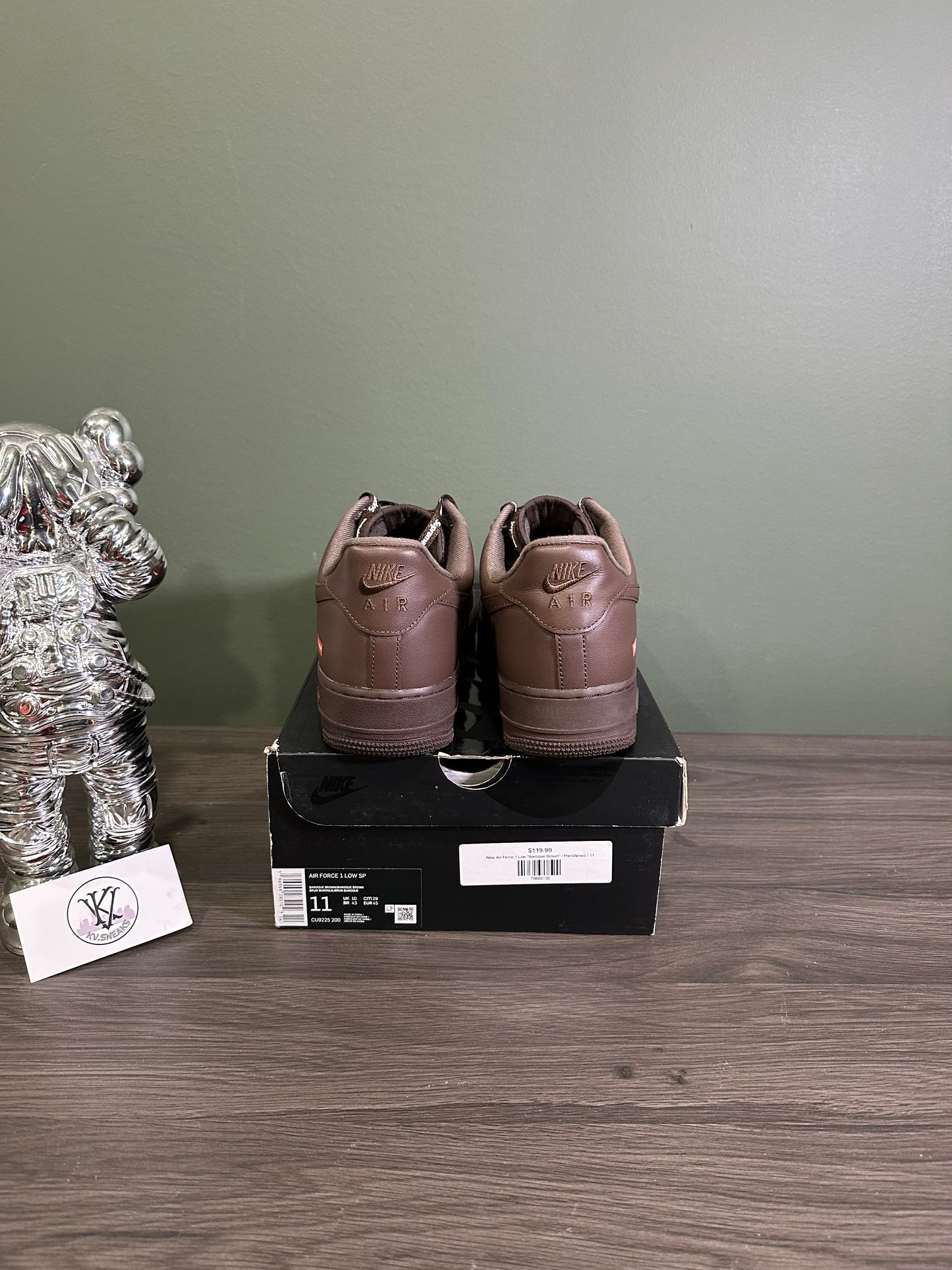 Air Force 1 Supreme Baroque Brown