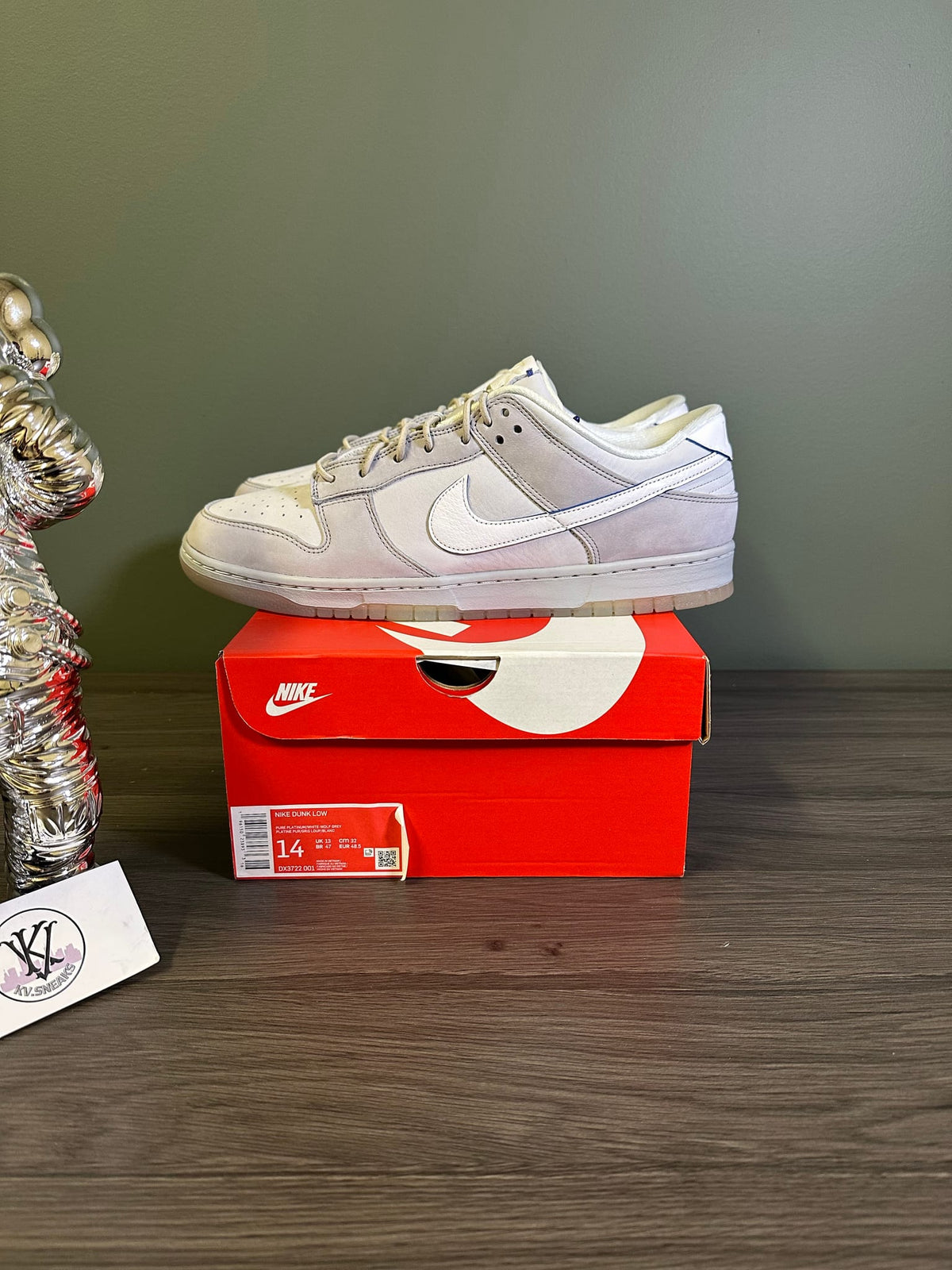 Nike Dunk Low Wolf Grey Pure Platinum