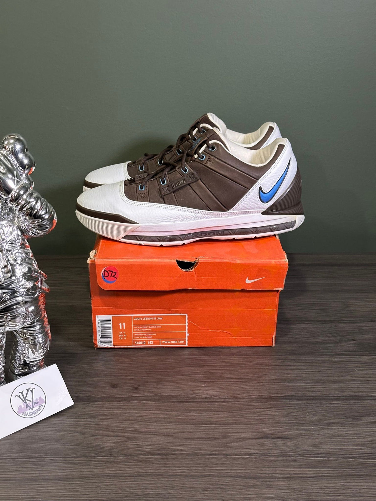 Nike LeBron 3 Low Baroque Brown