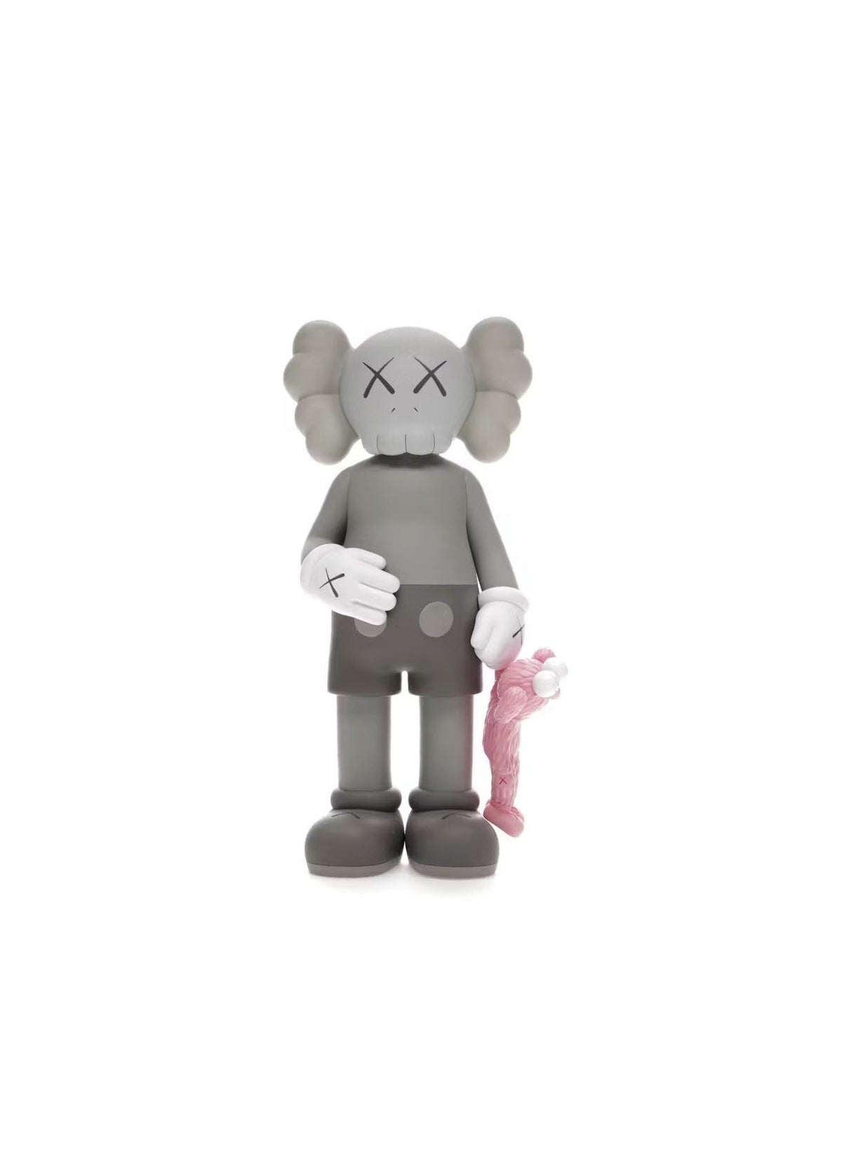 KAWS SHARE VINYL FIGURE GREY