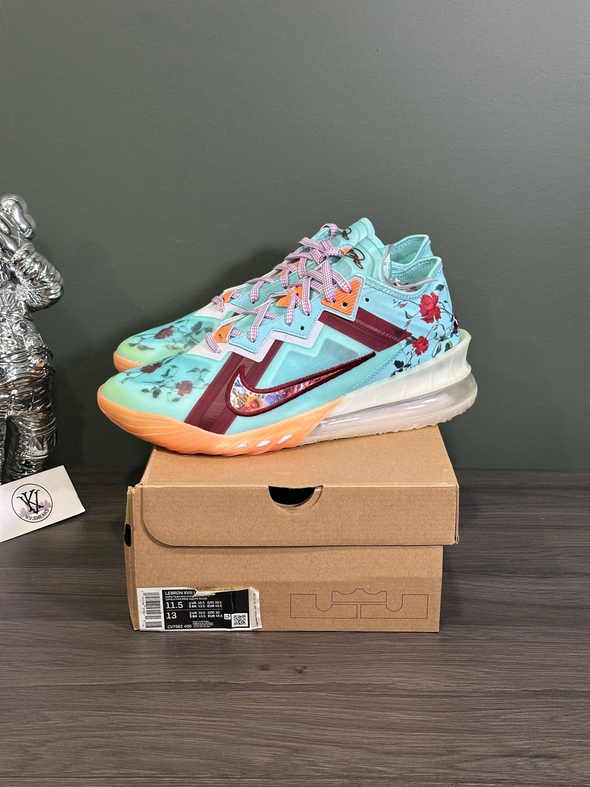 Nike LeBron 18 Low Mimi Plange Daughters Floral