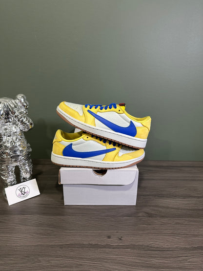 Jordan 1 Low Travis Scott Canary (W)