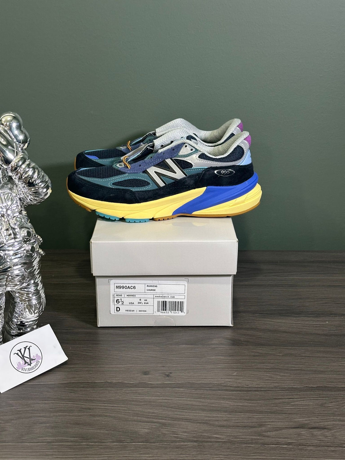 New Balance 990v6 MiUSA Action Bronson Lapis Lazuli
