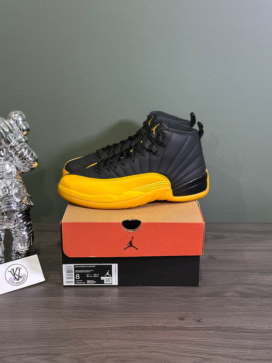 Jordan 12 Black University Gold