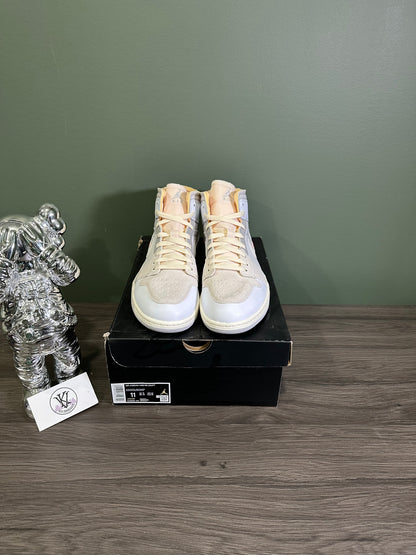 Jordan 1 Mid SE Craft Inside Out White Grey