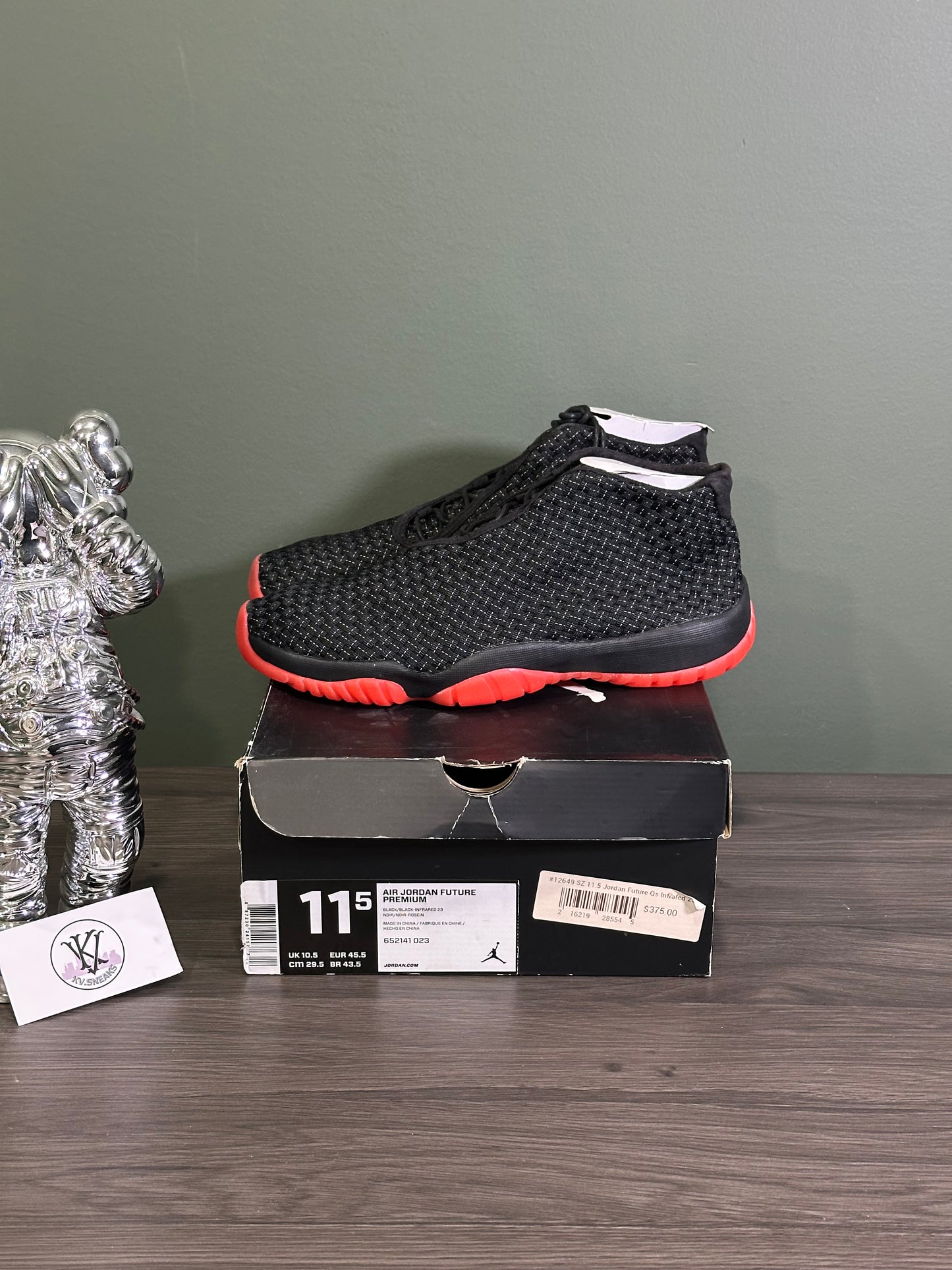 Jordan Future Premium Black Infrared 23
