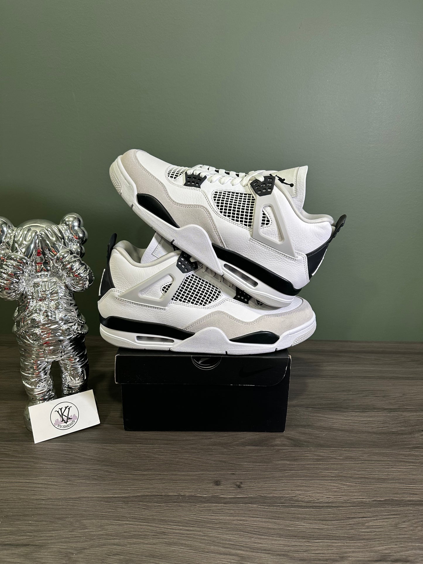 Jordan 4 Military Black