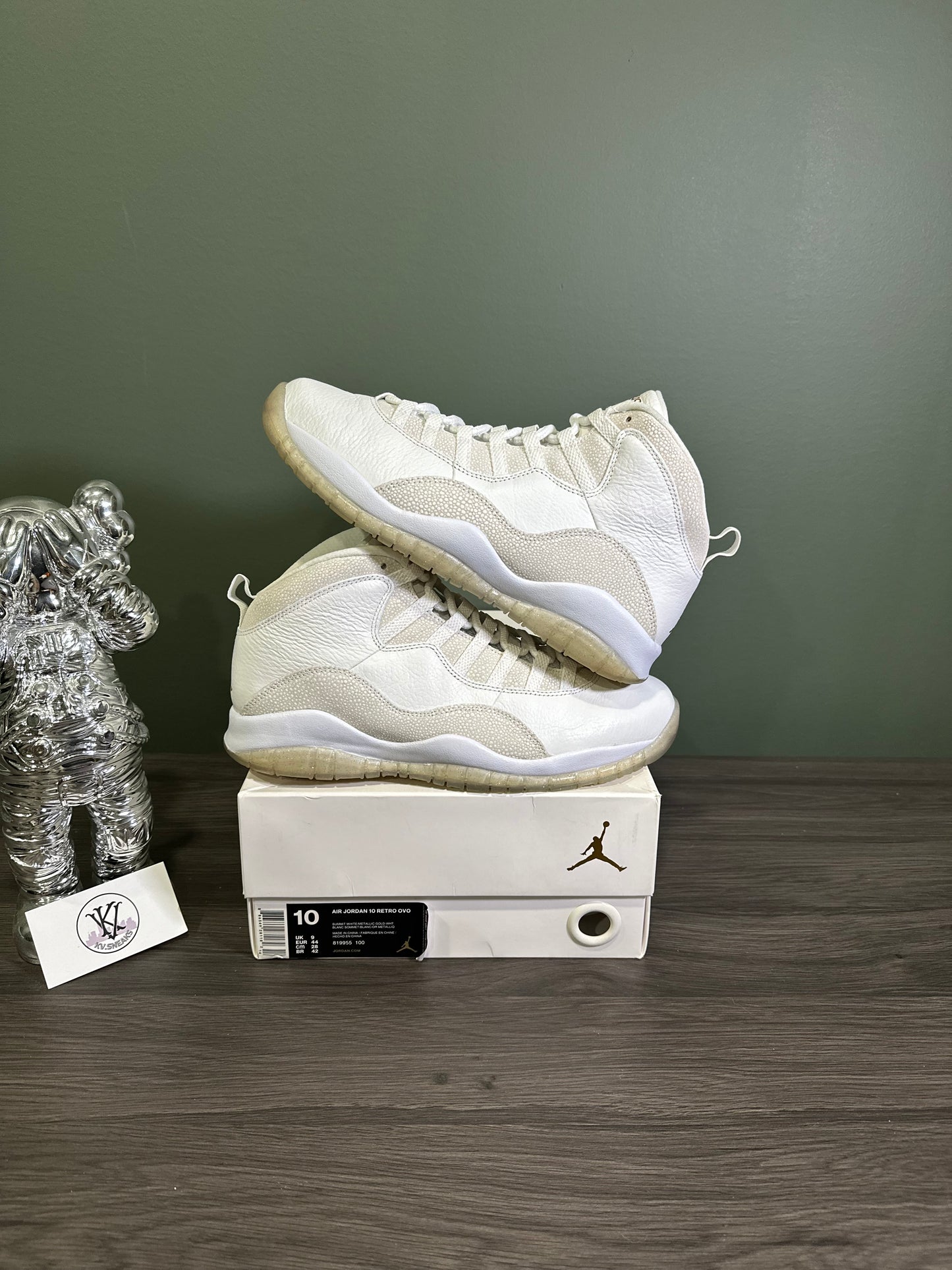 Jordan 12 Drake OVO White