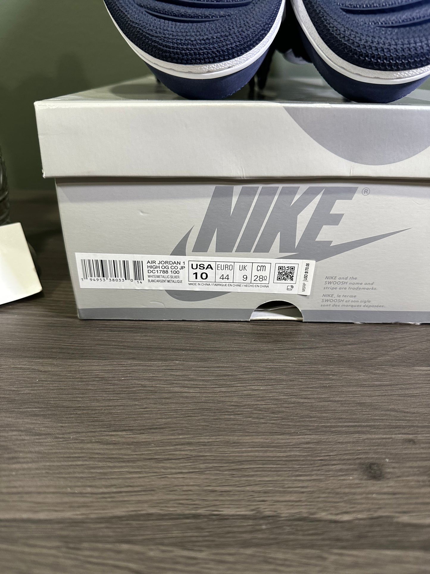 Jordan 1 High CO.JP Midnight Navy