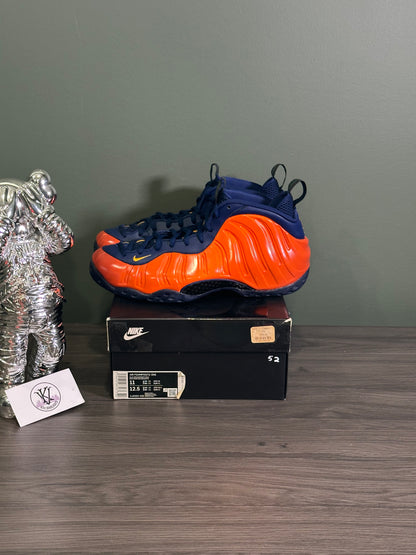 Air Foamposite One Blue Void Rugged Orange