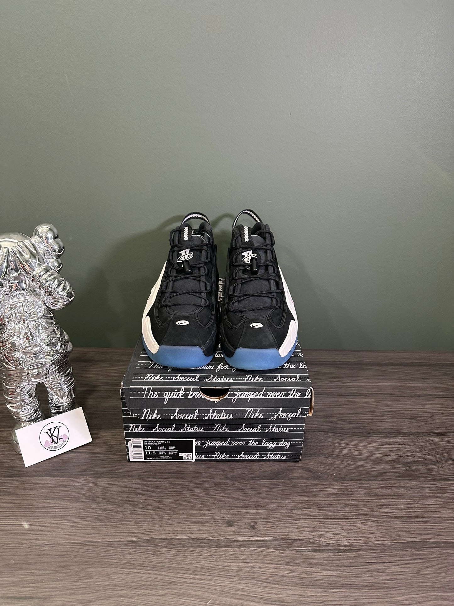 Air Max Penny 1 Social Status Black