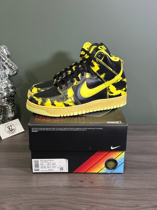 Dunk High 1985 Yellow Acid Wash