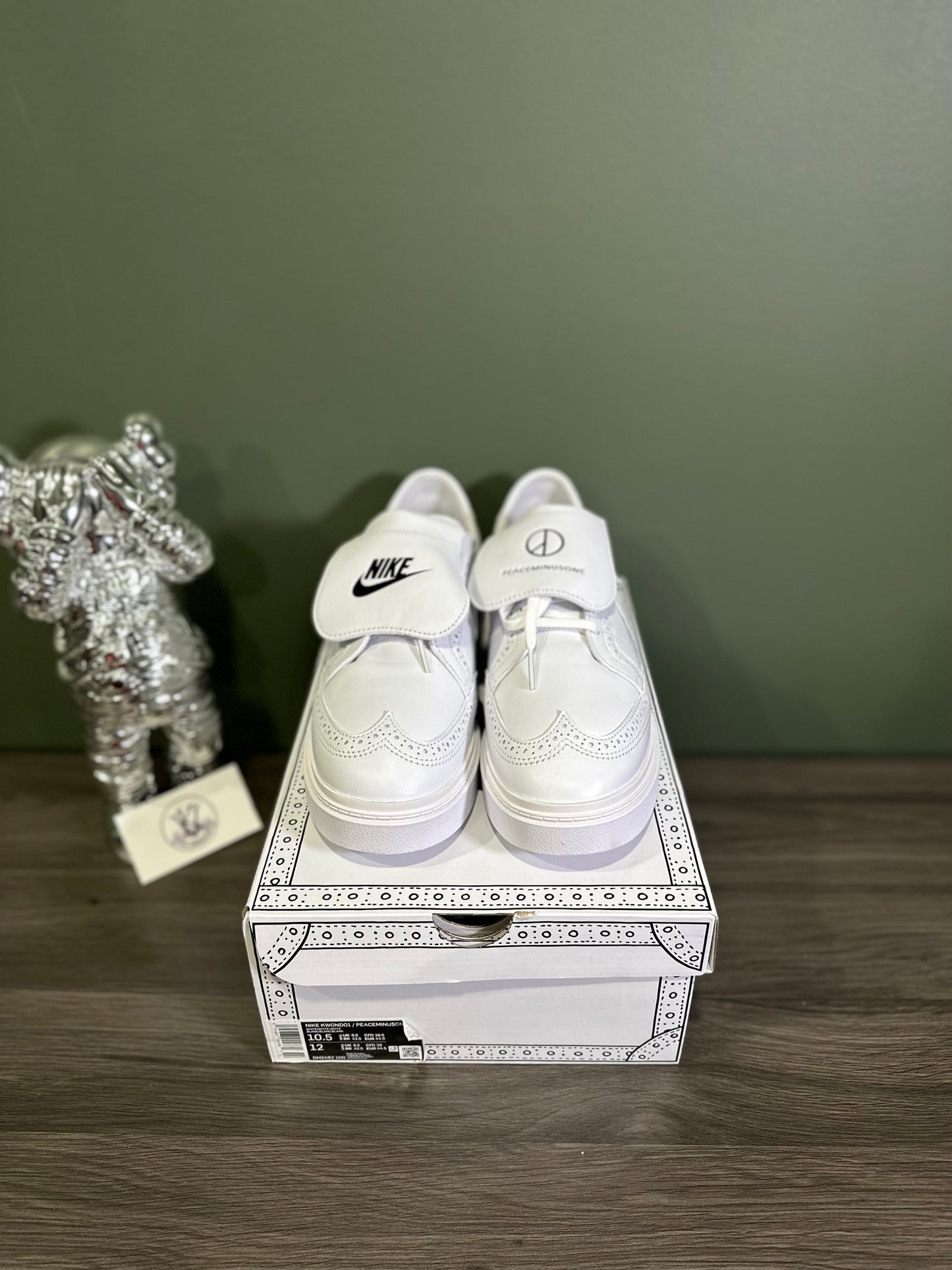 Nike Kwondo 1 G-Dragon Peaceminusone Triple White
