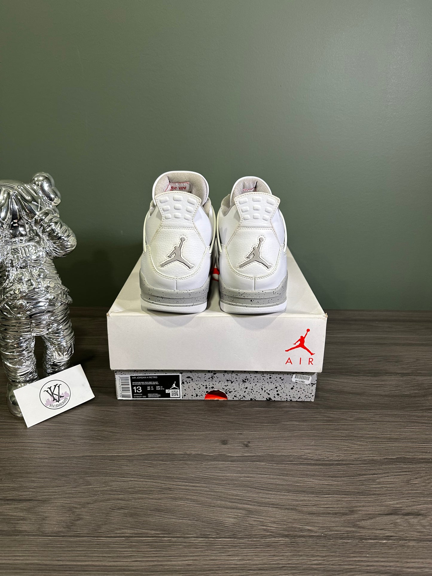 Jordan 4 White Oreo