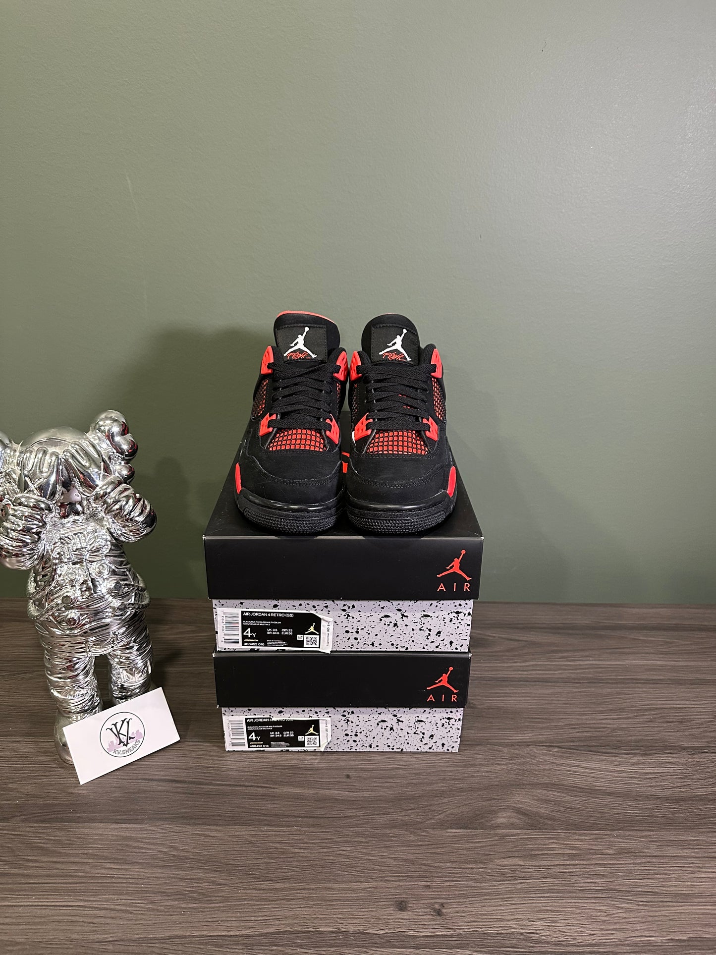 Jordan 4 Red Thunder (GS)