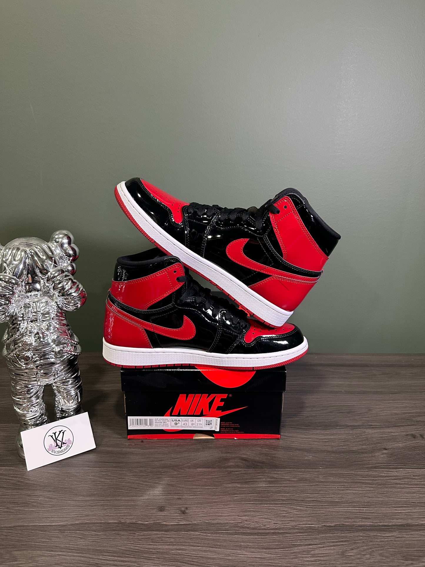 Jordan 1 High Patent Bred