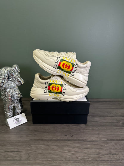 Gucci Rhyton Logo Ivory