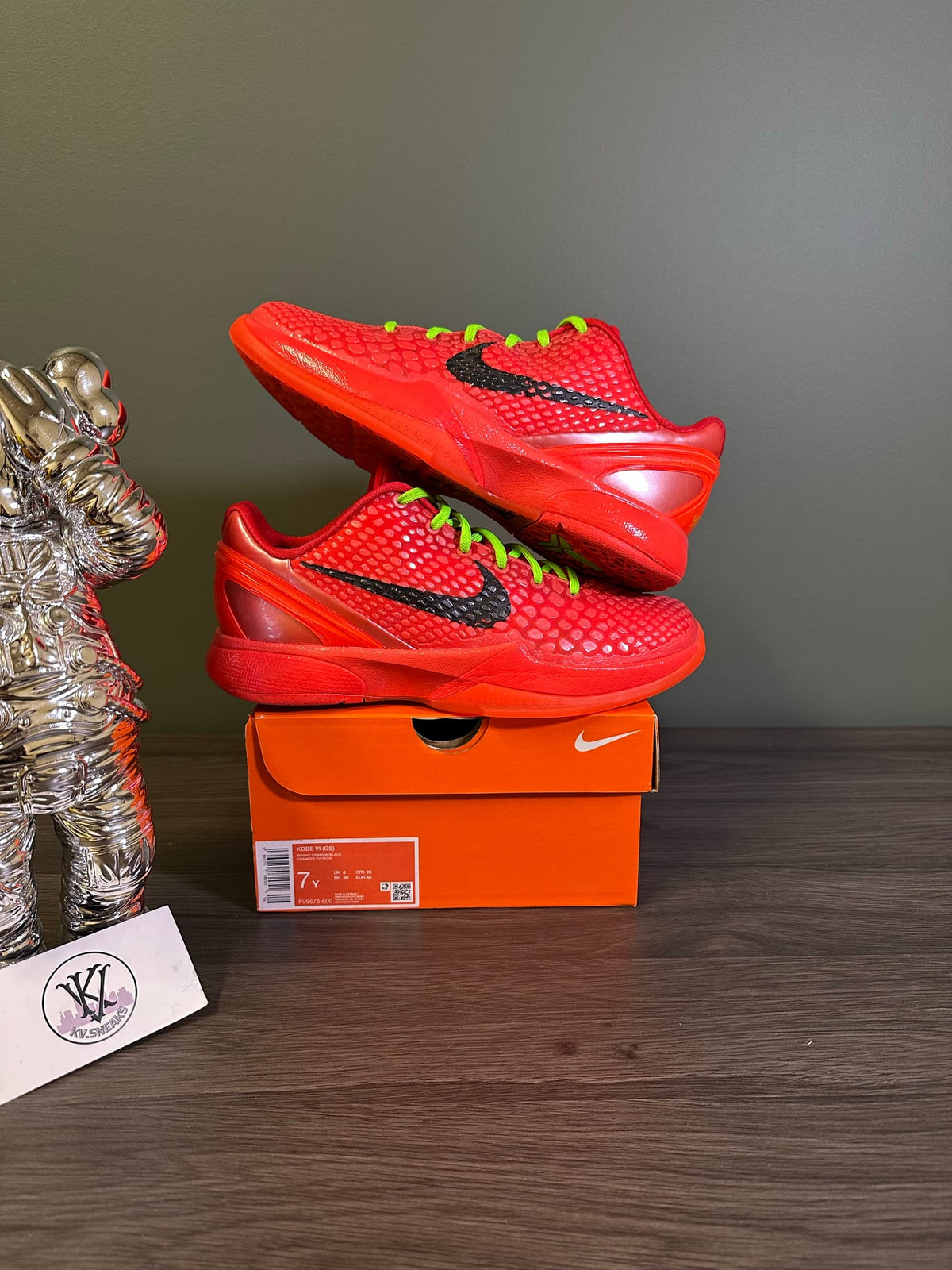 Nike Kobe 6 Protro Reverse Grinch (GS)