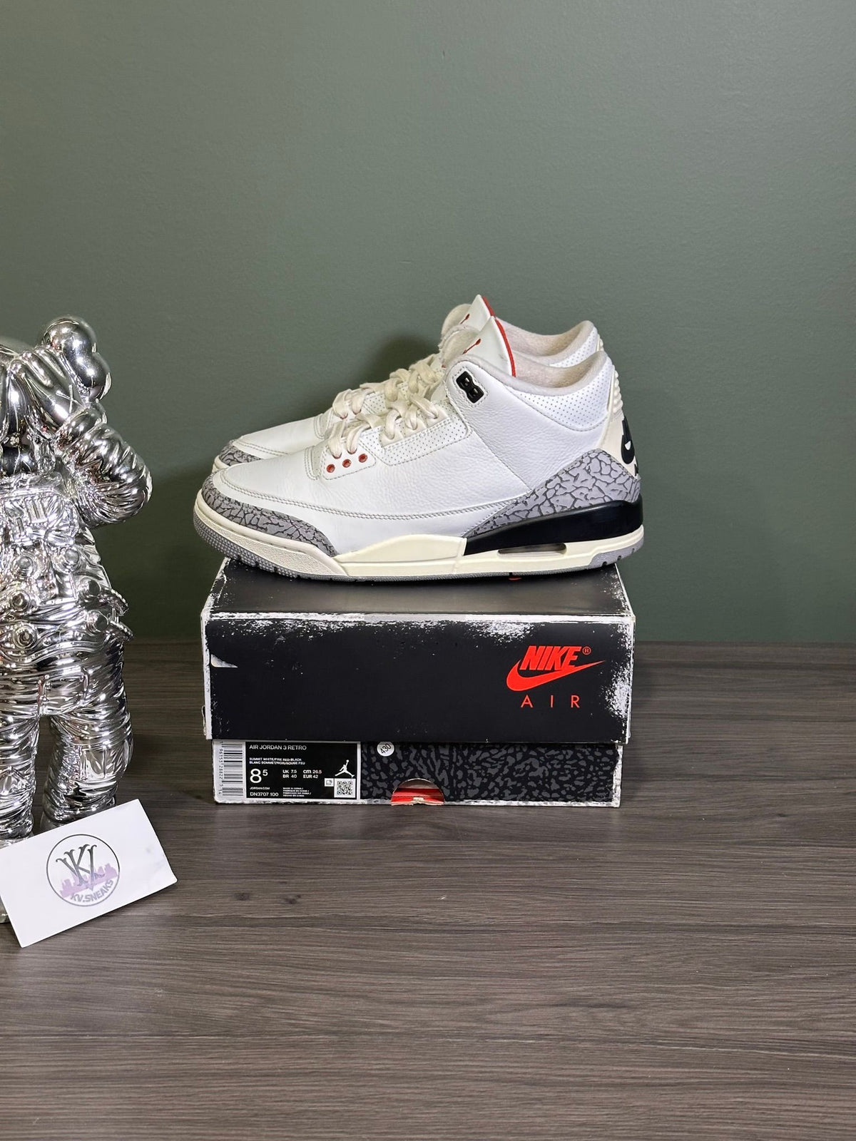 Jordan 3 Retro White Cement Reimagined