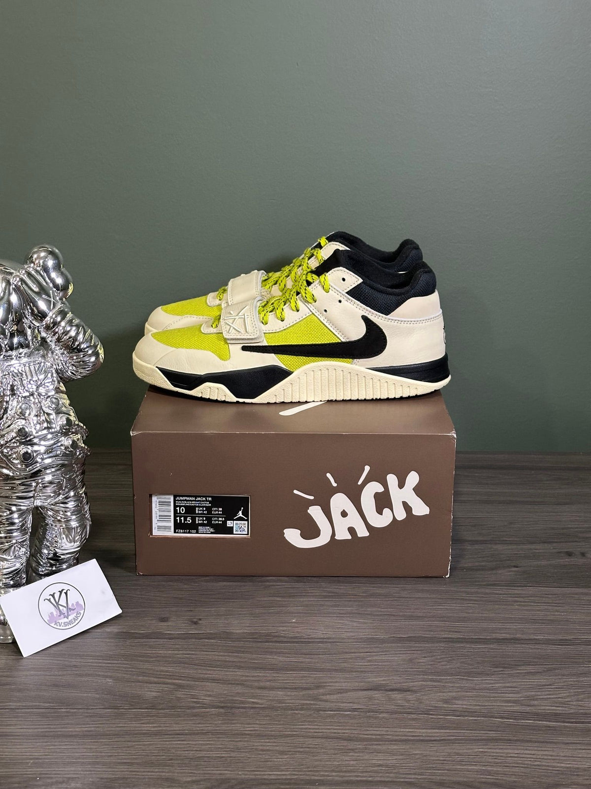 Jordan Jumpman Jack TR Travis Scott Bright Cactus