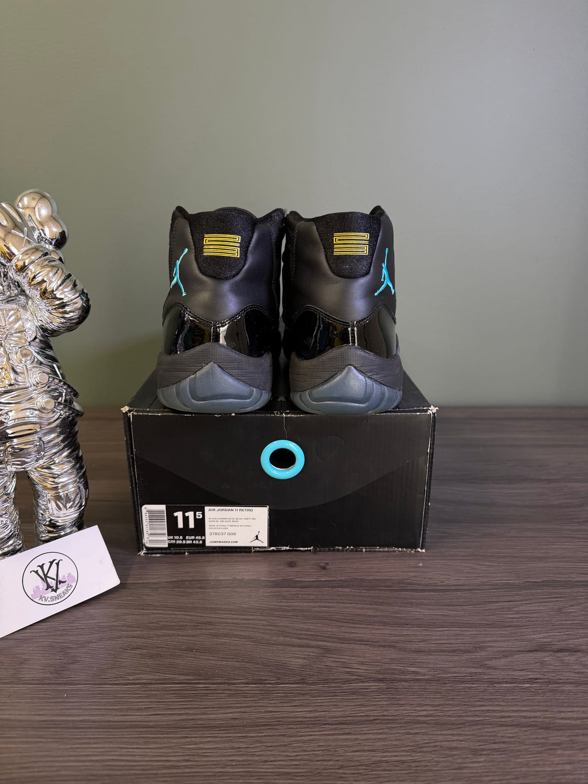 Jordan 11 Retro Gamma Blue (2013)