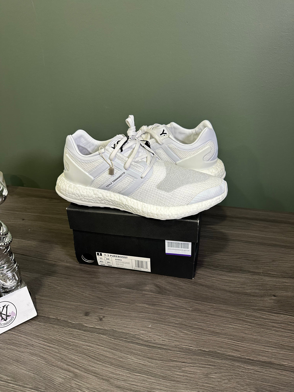 adidas Y-3 Pureboost Triple White