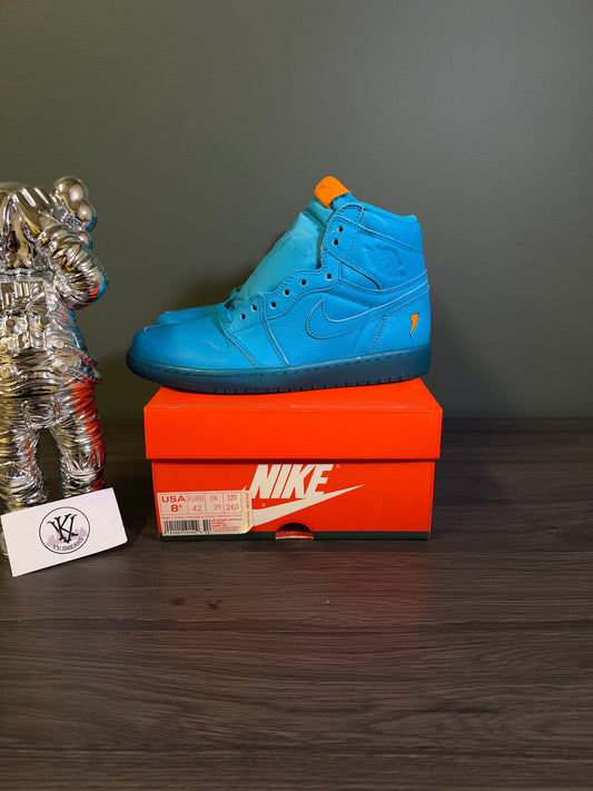 Jordan 1 Retro High Gatorade Blue Lagoon