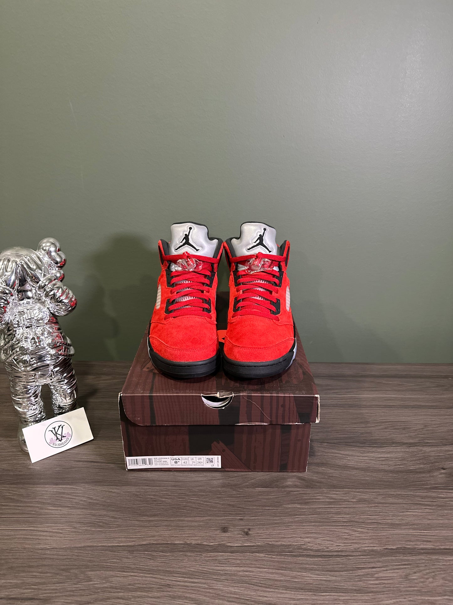 Jordan 5 Raging Bull Red