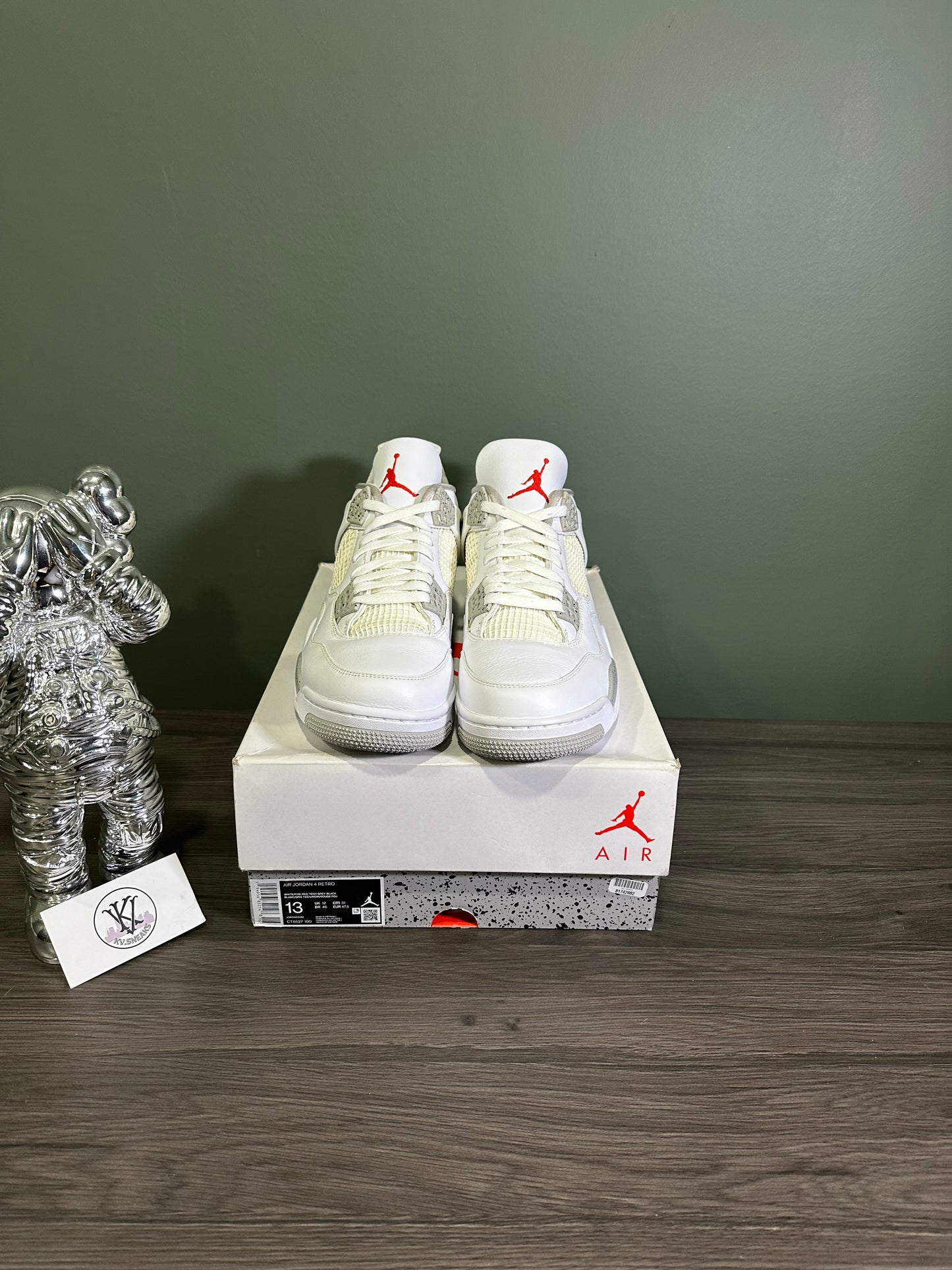 Jordan 4 White Oreo