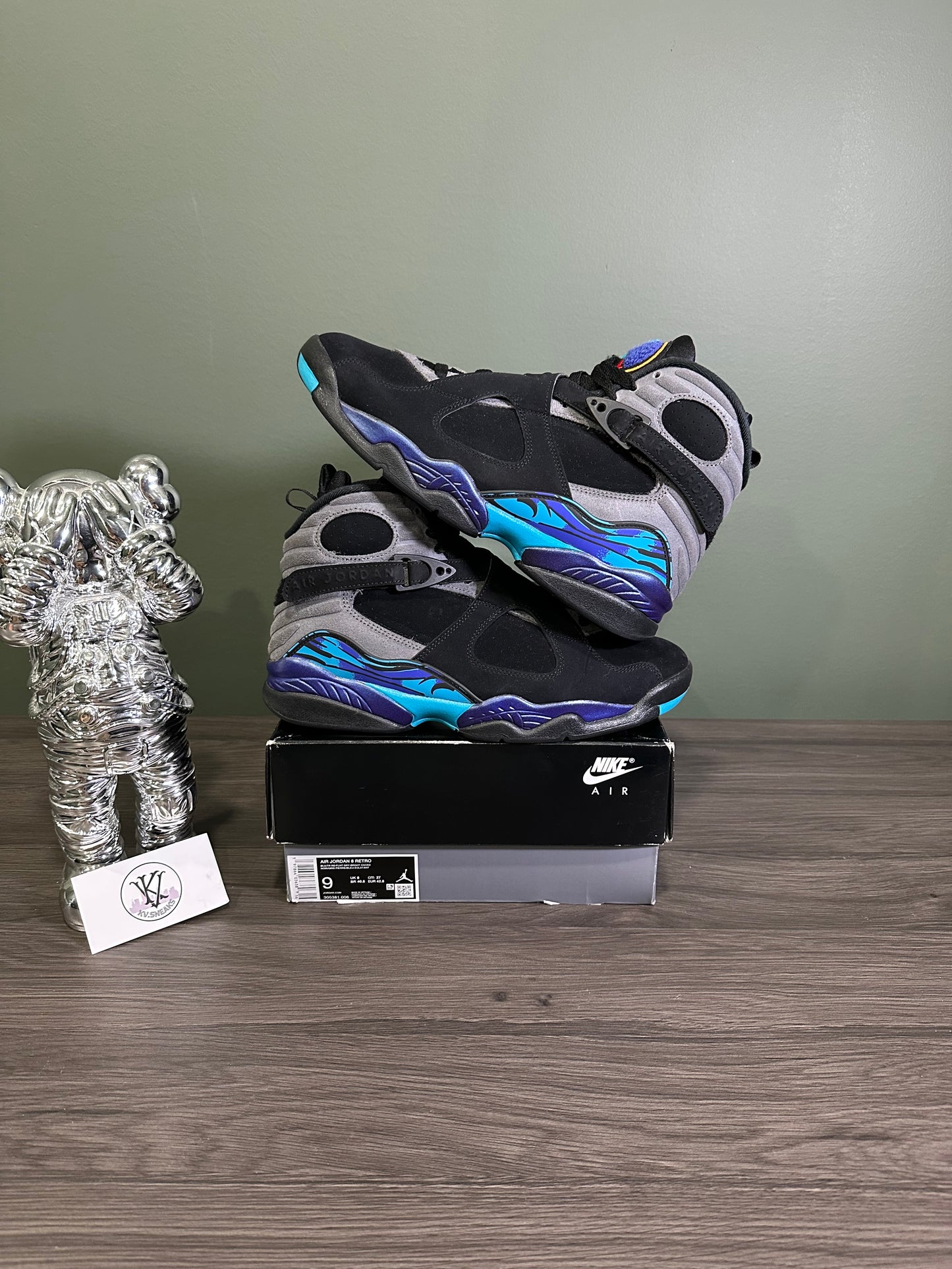 Jordan 8 Aqua 2025