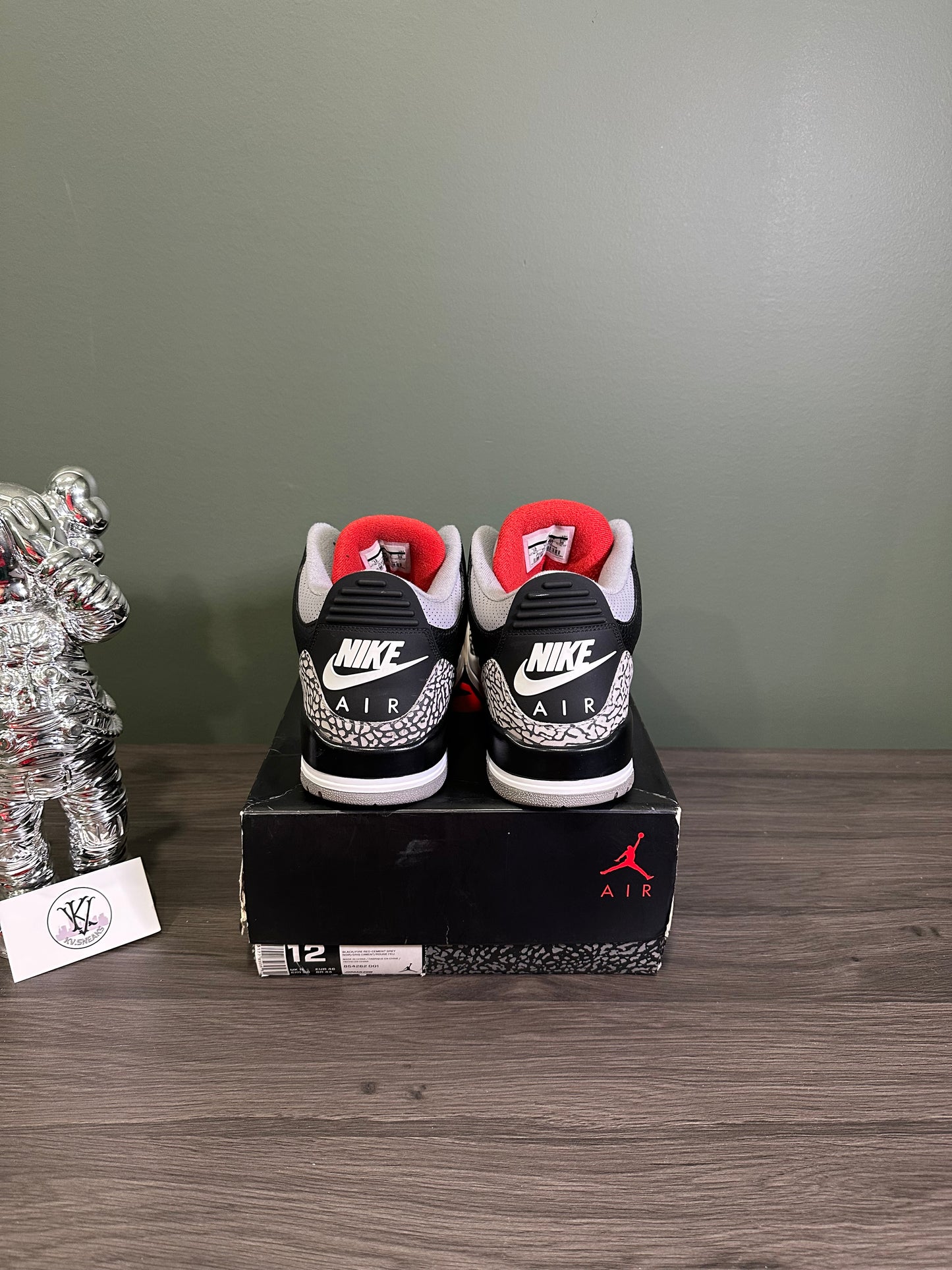 Jordan 3 Black Cement 2018