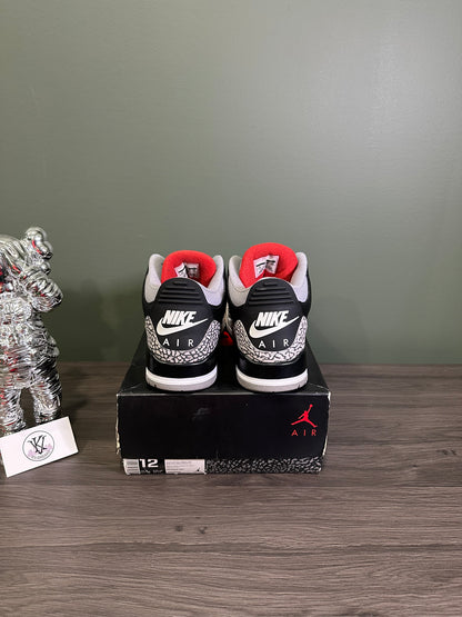 Jordan 3 Black Cement 2018