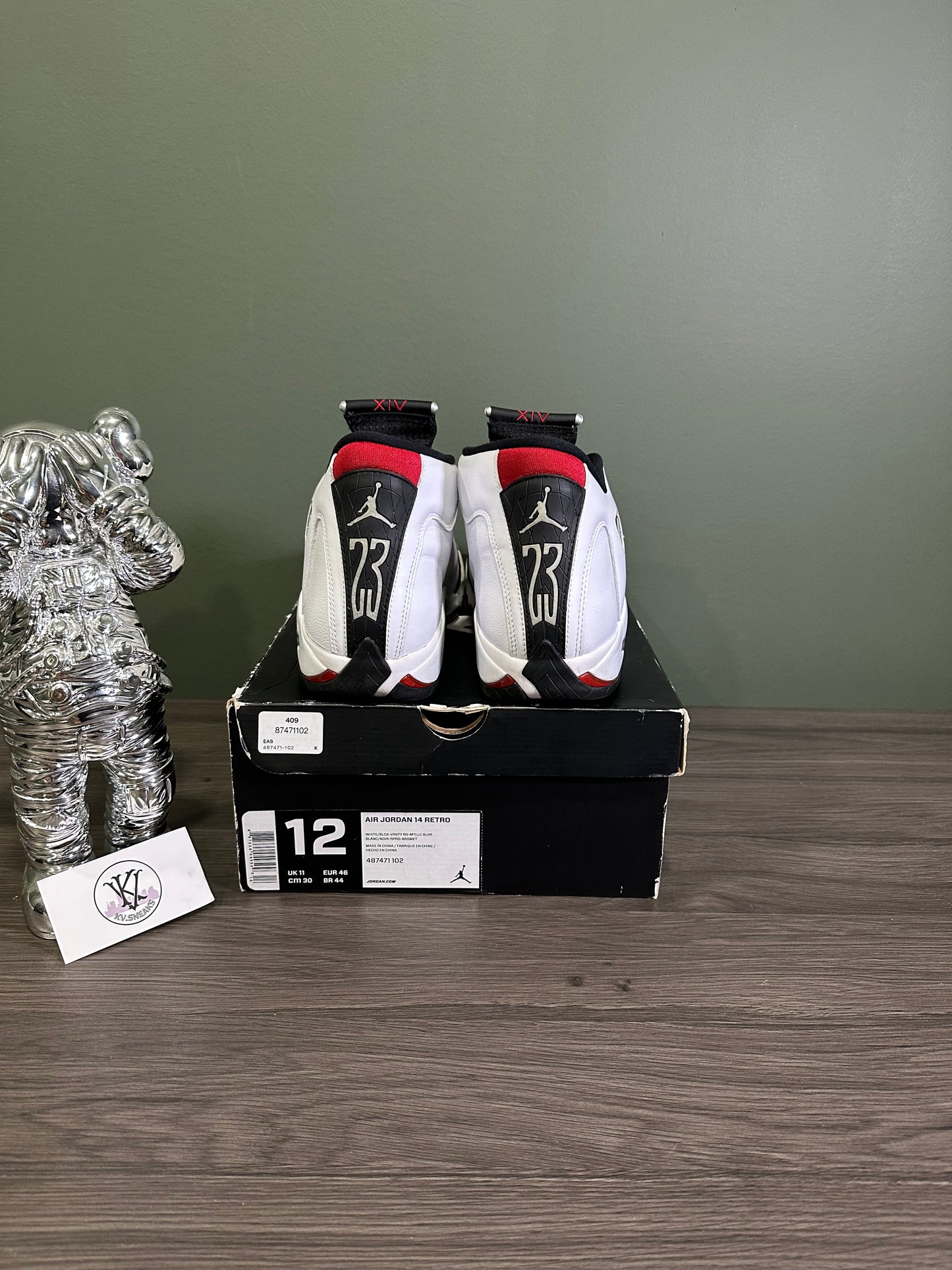 Jordan 14 Black Toe 2014
