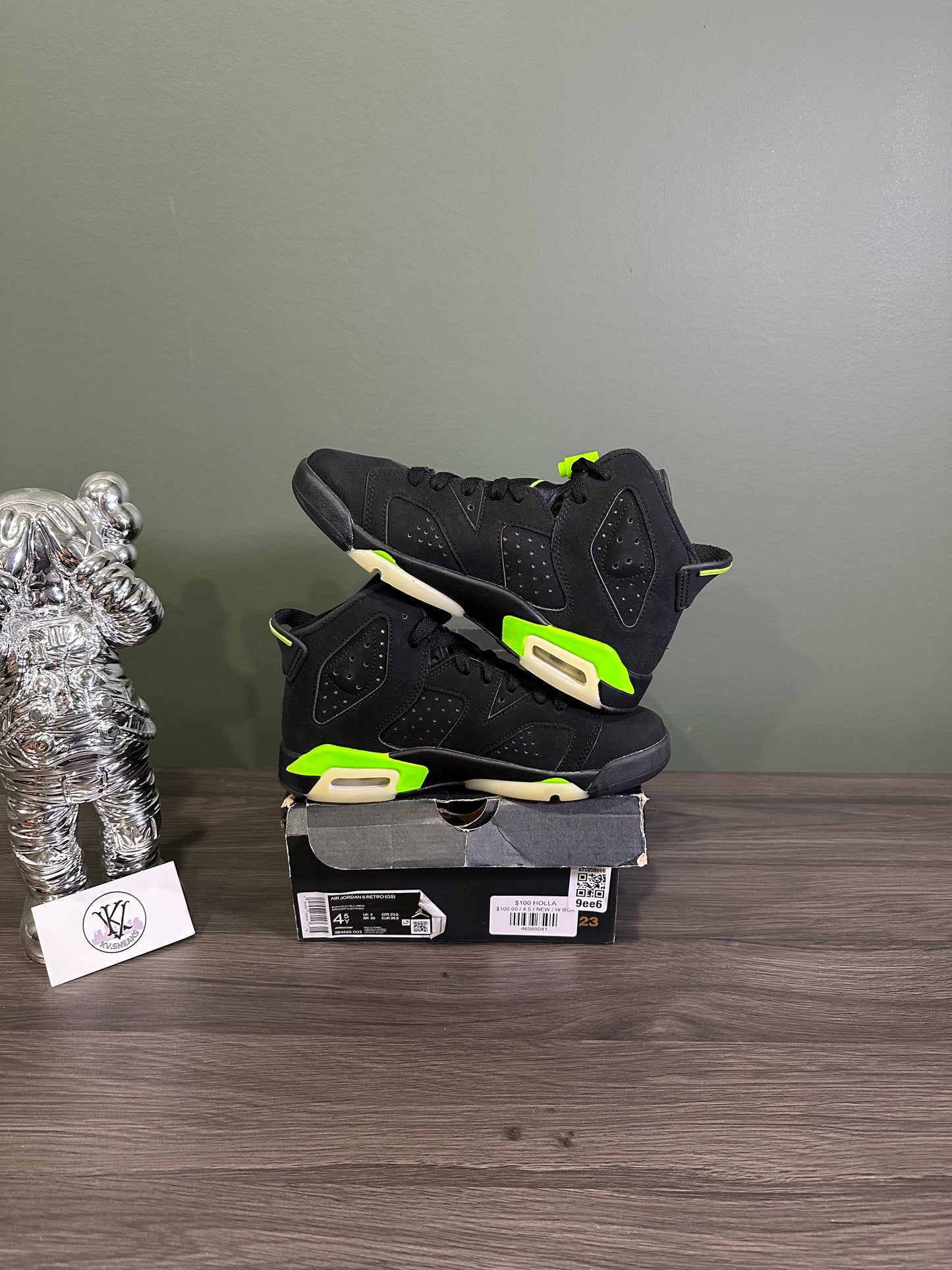 Jordan 6 Electric Green (GS)