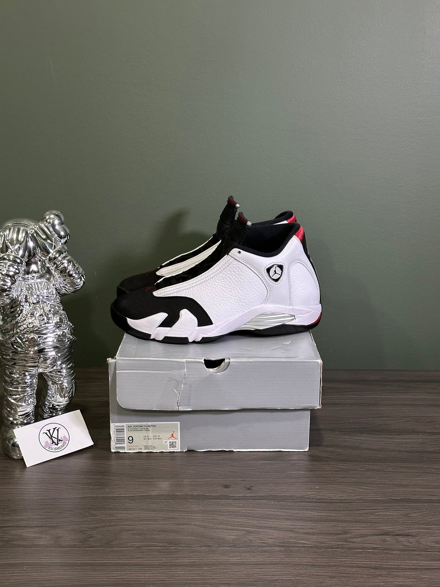 Jordan 14 Black Toe 2024