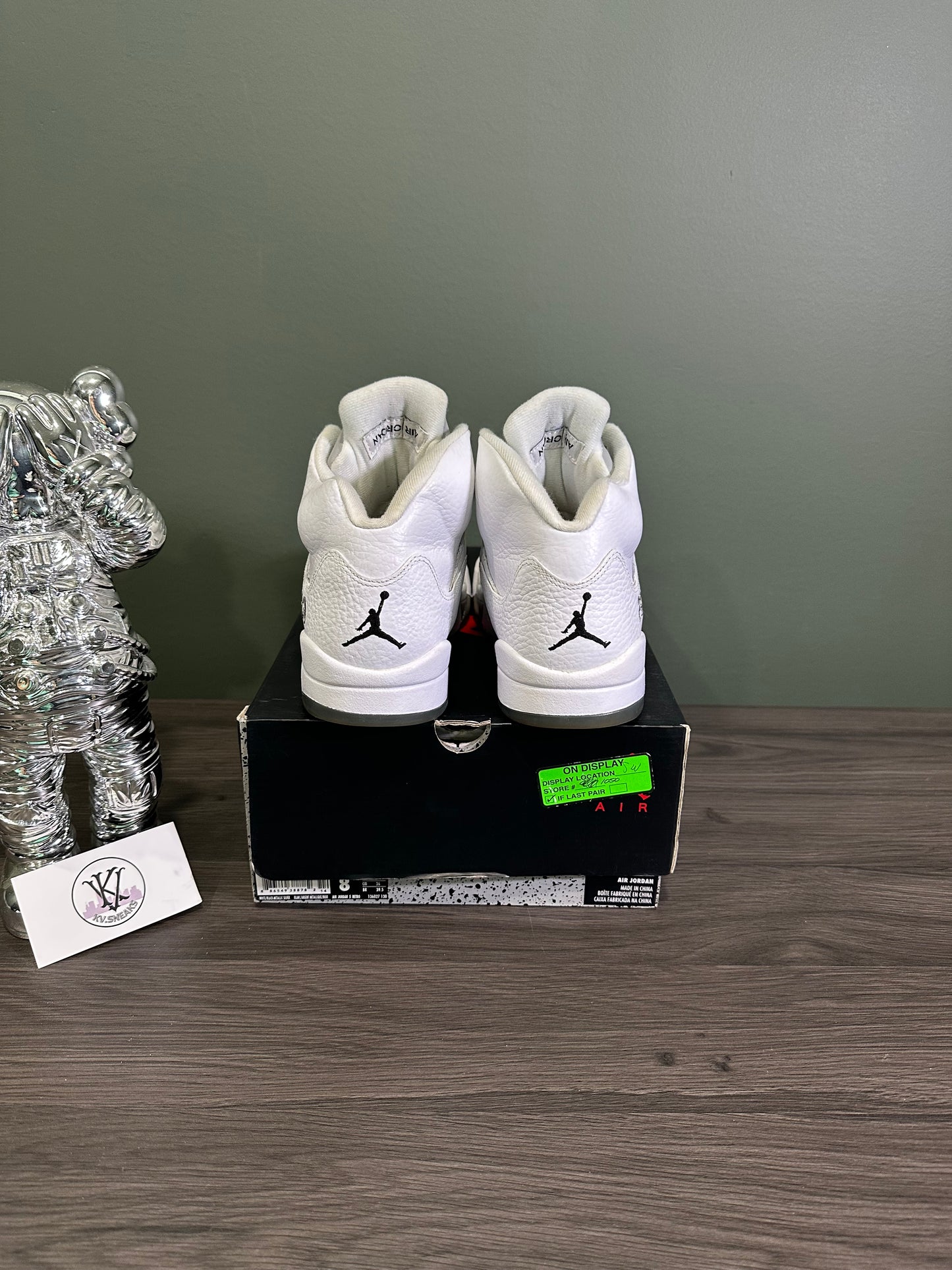 Jordan 5 Metallic White 2015